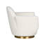 Alba Boucle Swivel Armchair