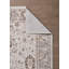 Tapis performance tissé à la machine Mira Luna - ivoire / gris - Tapis de couloir 2 pi 3 po x 8 pi-417080120-417080126