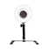 8-inch Desktop Studio Ring Light with Phone Stand, Remote, Swivel LED Makeup Mirror and Lights