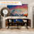 Caelum LED TV Stand Media Entertainment Centre Table With  Adjustable Shelf  And 2 Cabinets-105532941