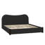 Lit plateforme tapissier avec pieds en bois-1257304743-1257304744