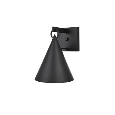 Hendrix Outdoor Wall sconce in Black