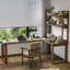Bureau en bois massif en L noyer clair-109542601-109542603