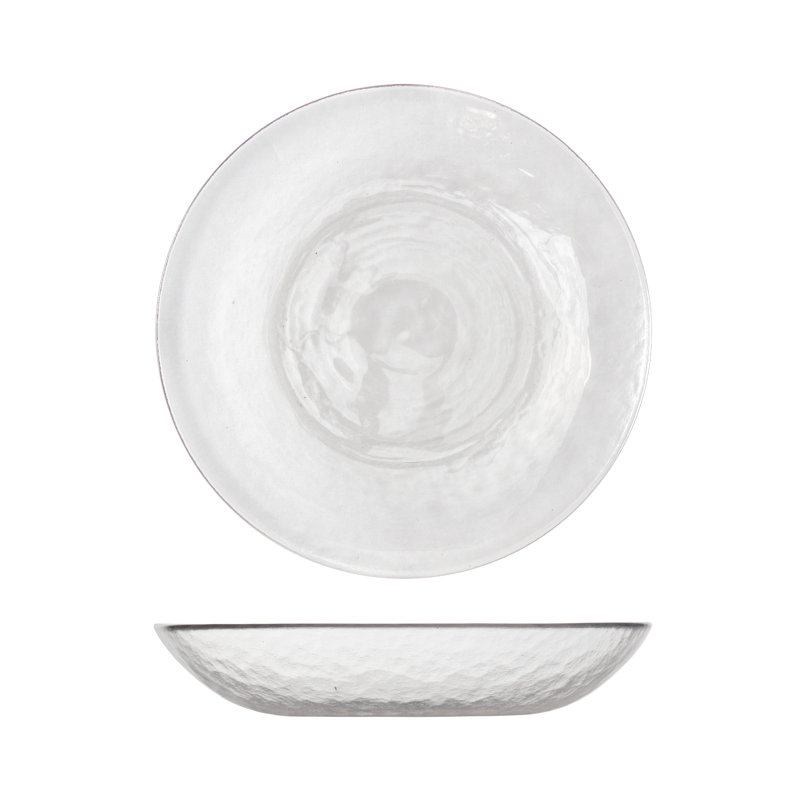 Los Cabos Glass Dinnerware 8.6" / 25oz. Entrée Bowl, Clear