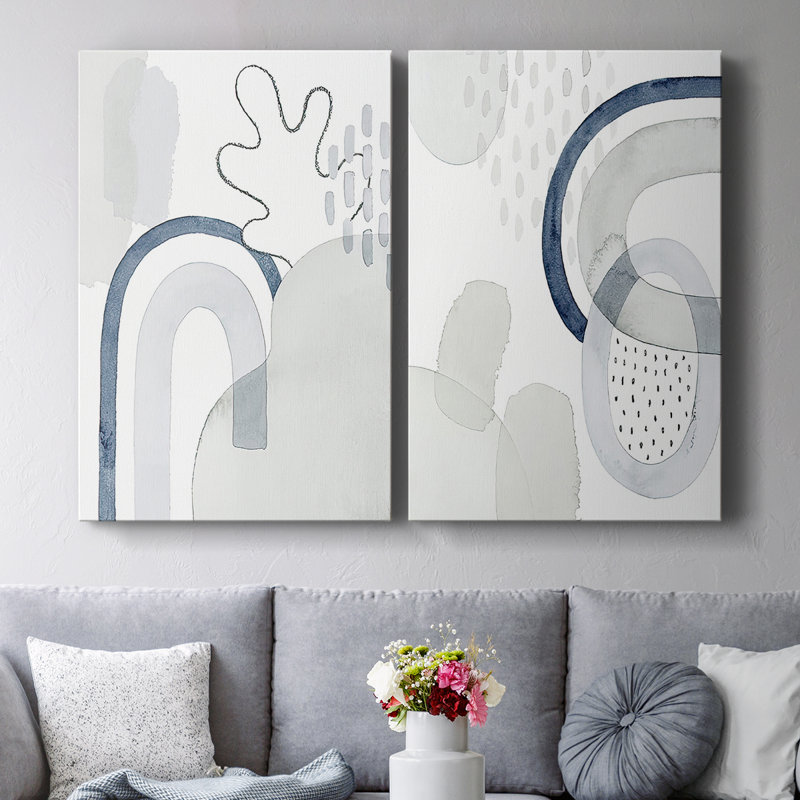 Toile tendue légère et minimaliste I-Premium Gallery - prête à être accrochée, H 18 po x l 24 po