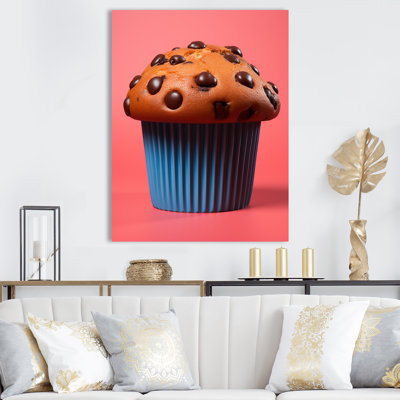 Muffins au chocolat - Art mural Pop Art