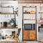 Nalle 60Cm Steel Standard Baker's Rack with Microwave Compatibility