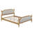 Timeless Bed Frame Highlighting A Button-Tufted Upholstered Headboard-115691730-115691732