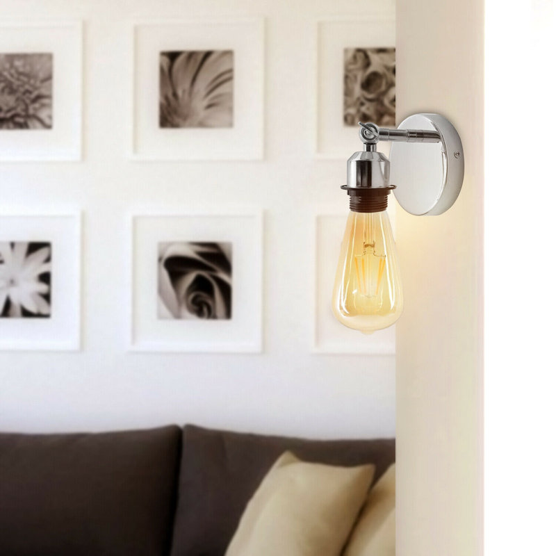 Hobkirk Armed Sconce, Chrome