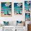 «Beach Sandy Escape Chairs», reproduction sur toile-154566816-154566839