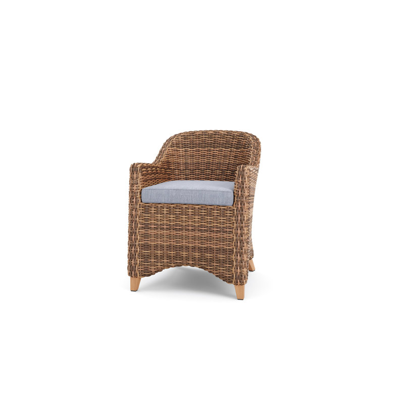 Truss Outdoor Teak Dining Armchair