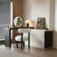 Coiffeuse avec miroir lumineux, 6 tiroirs
