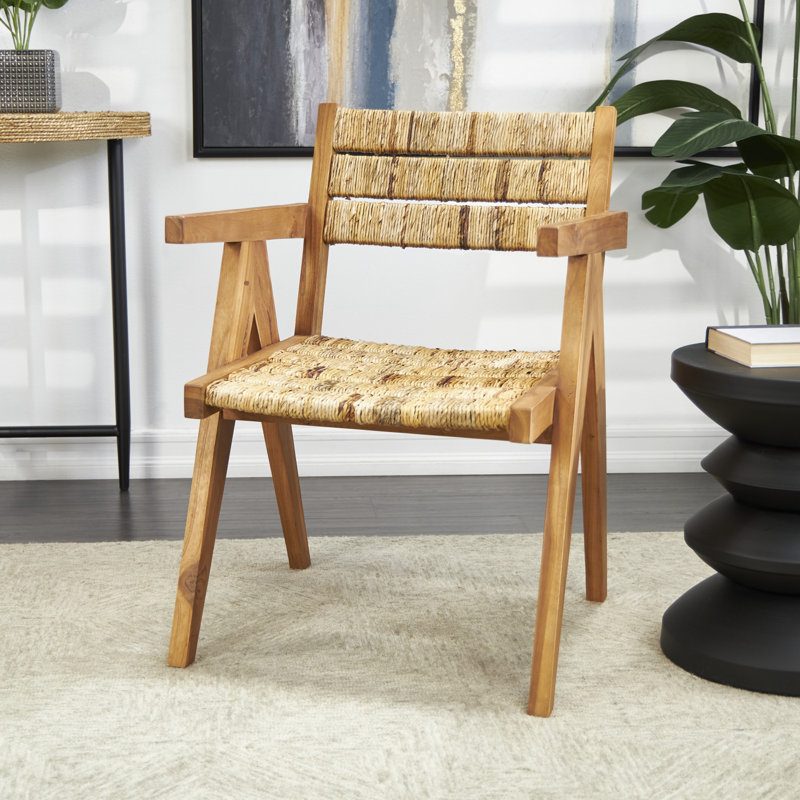 Fauteuil d'appoint brun Mid-Century Rangler