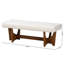 Banc rembourré Hezkiah