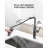Single Handle Kitchen Faucet with Accessories-93486581
