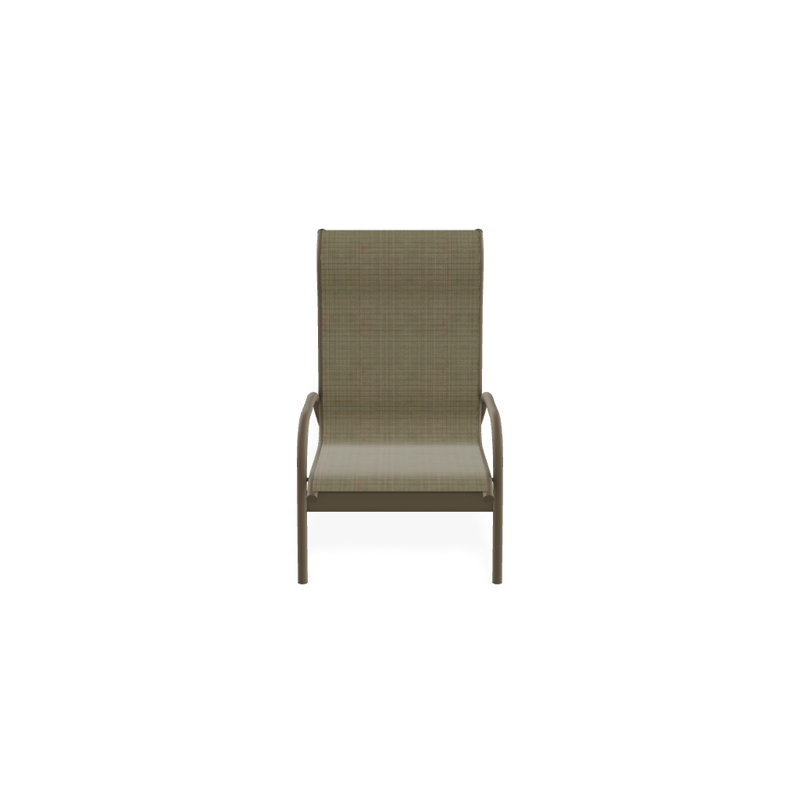 Gardenella Patio Chair, Elevation Stone, Beachwood