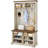 Hall Tree 39.4'' Wide With Bench And Shoe Storage