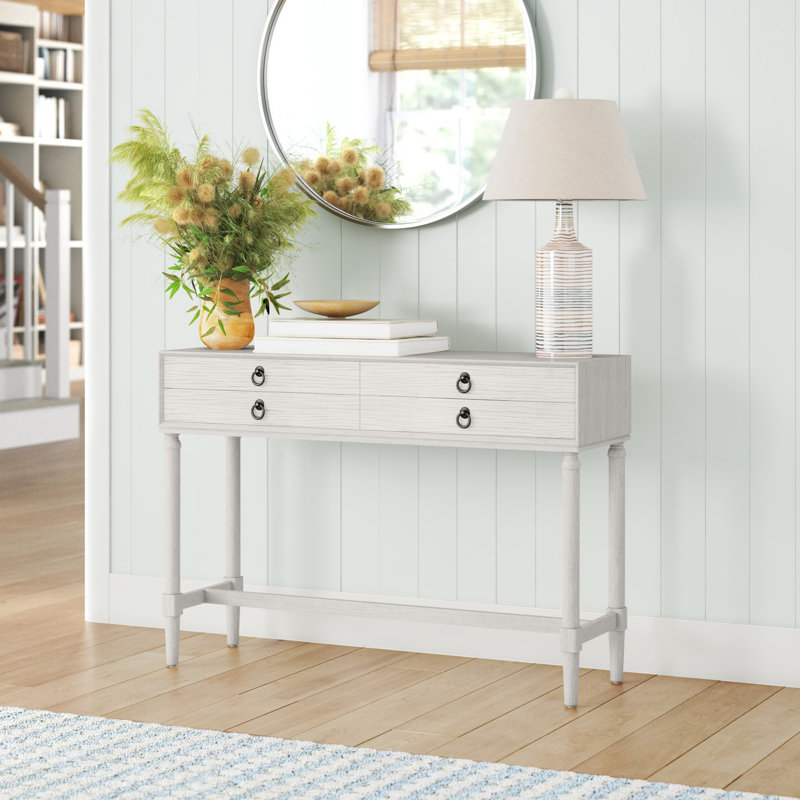 Console de 42 po Marscot, Blanc