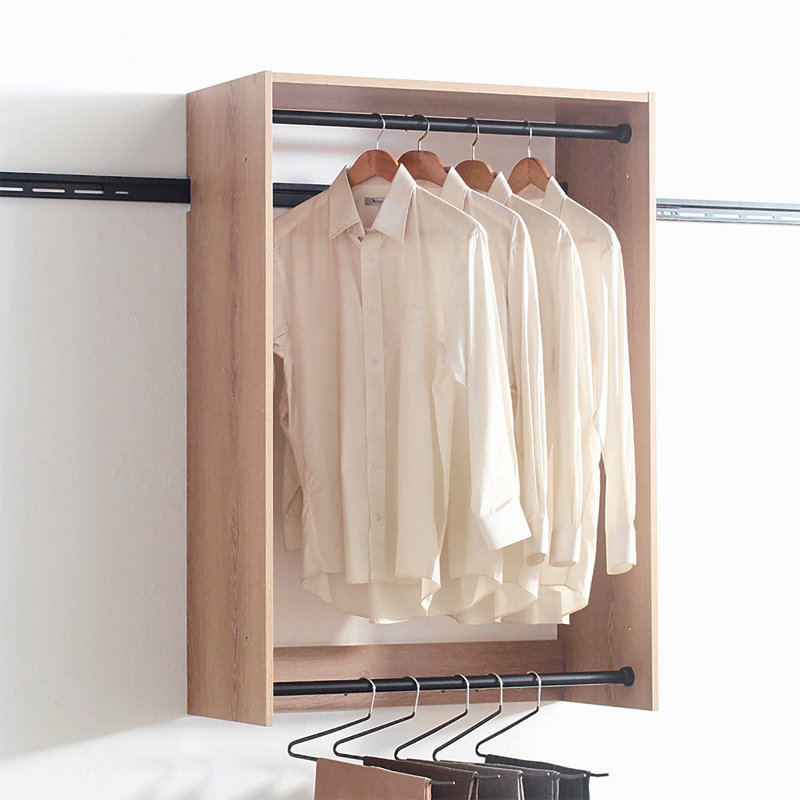 Wall Mounted Wood Closet System