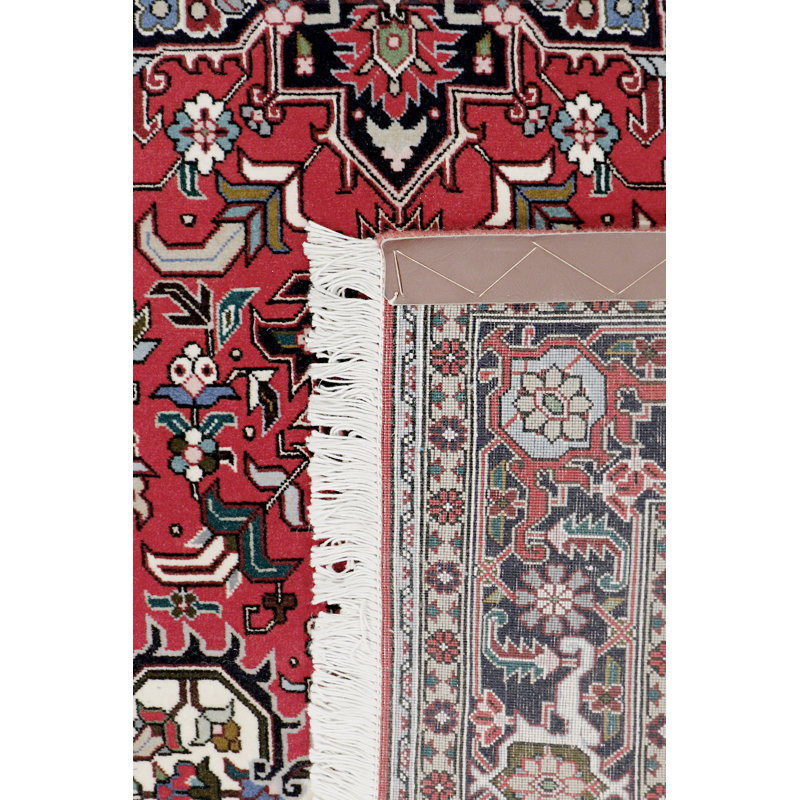 Heriz Hand Knotted Wool Oriental Indoor Rug