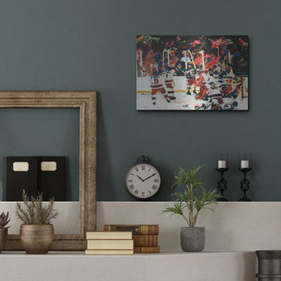 Winston Porter «USA Maricle On Ice» par Murray Henderson, art mural en métal