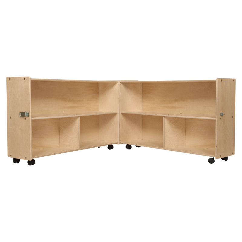 Unité de rangement polyvalente pliante Contender, Assemblé, 29.25"H x 94.5"W x 12"D
