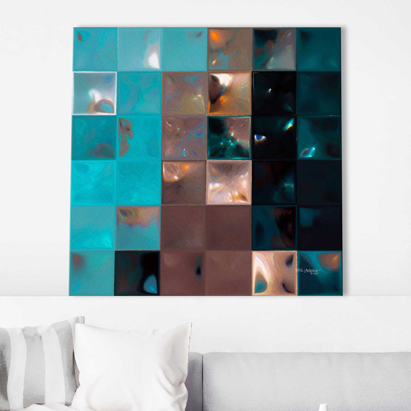"Psaume 36: 9 la fontaine de la vie (verticale)" par Mark Lawrence, reproduction sur acrylique, H 24 po x l 24 po x P 1,5 po
