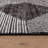 Black Ivory Geometric Stripe Area Rug-1671288299