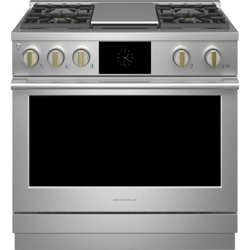 Monogram 36" Dual-Fuel Professional Range with Griddle