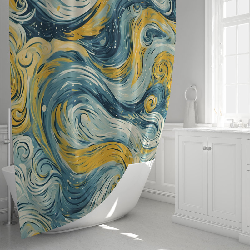 Rideau de douche Piersten, L 70 po x H 72 po