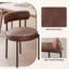 48.3cm H Leather Upholstered Metal Side Chair-1165616755-1165616757