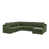 Dark Green Polyester Blend is out of stock