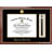 Evyonne Brown Wood Embossed Shadow Box Picture Frame with Mat