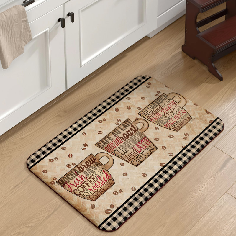 Anti-Fatigue Kitchen Mat, Rectangle 1'6" x 2'6"