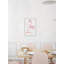 Dreaming Of A Pink Christmas - Single Picture Frame Print-1592016765