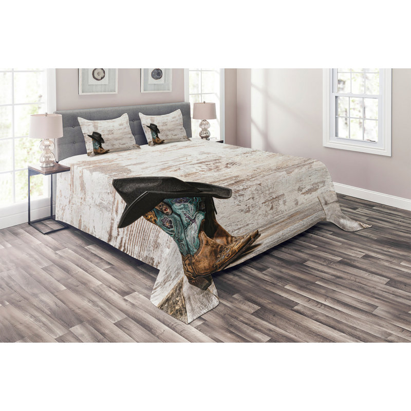 Modern & Contemporary Polyester Coverlet, King Bedspread + 2 Shams