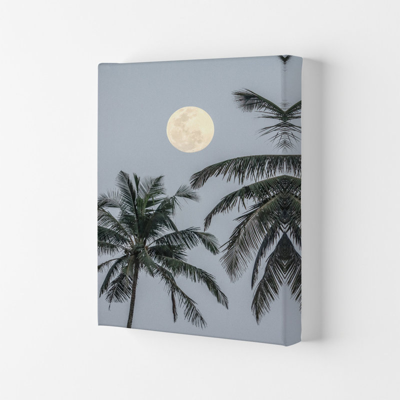 Full Moon by Victoria Frost - Print, 29.7cm H x 21cm W x 4cm D, Wrapped Canvas
