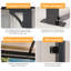 10 pi. L 12 pi. Pergola en acier thermolaqué-125550384