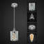 Flosi 1 - Light White Drum Pendant