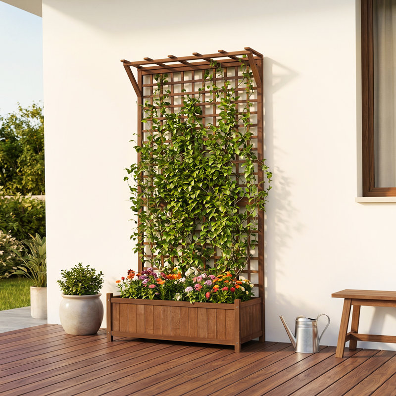 Wood Planter Box