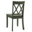 Deni 17" Wide Cross Back Dining Chairs-2081886375