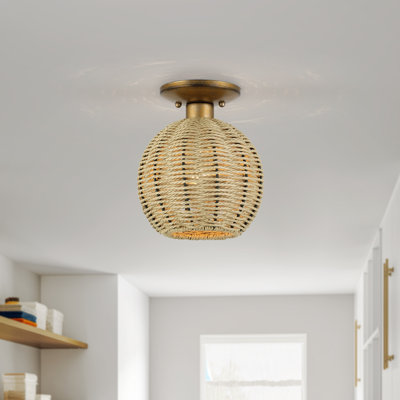 Petit luminaire semi-encastré 1 lumière Aliane