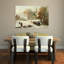 «Going To Church», impression d'art contemporain abstrait arbre de paysage de cheval-156098181