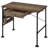 Black 1-Drawer Writing Desk
