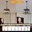 Lustre à 4 lumières de style campagnard antique rétro S-2129802357