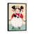Black Floater Framed