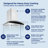 Hauslane 30" Stainless Steel 450 CFM Convertible Wall Range Hood with Baffle Filter