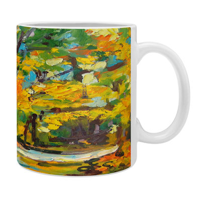 Grande tasse à café en céramique ginette fine art