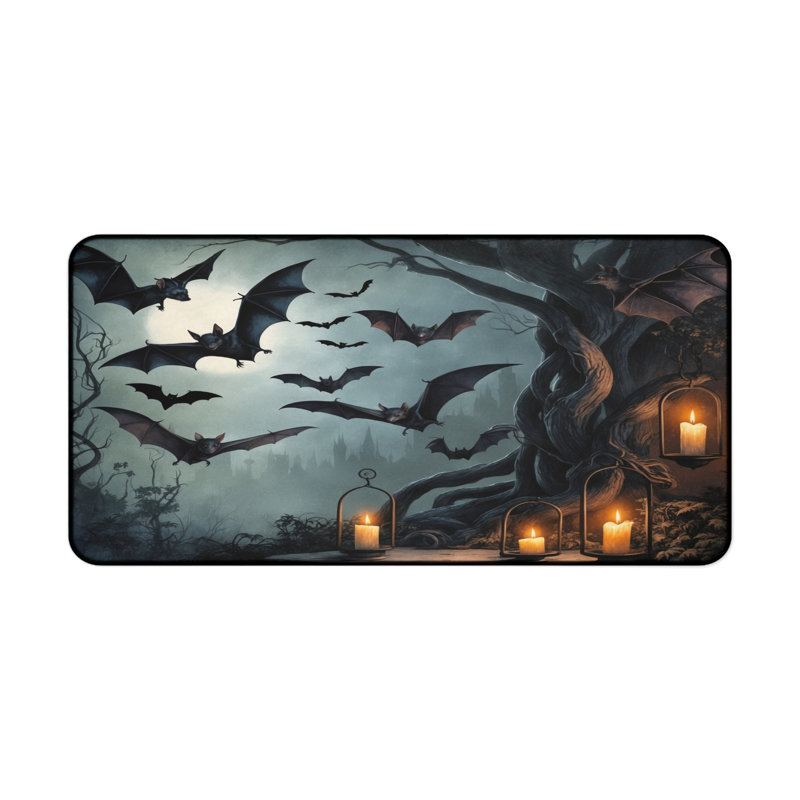 Polyester Desk Pad, 14.4x12.1