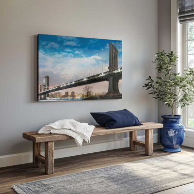 «Brooklyn Bridge and Manhattan Skyline»